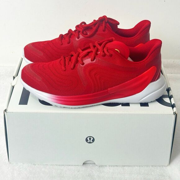 Lululemon Lunar New Year Womens Red Blissfeel 2 Running Shoes Sz 6.5 Dark Red